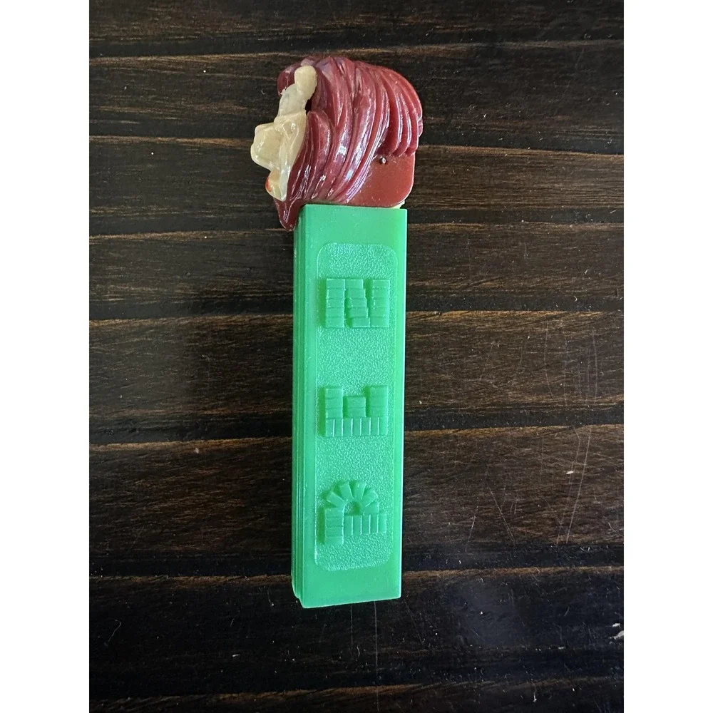Vintage‎ Lil' Lion PEZ Dispenser Green Austria Collectible Candy Toy